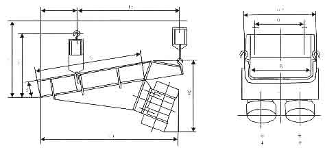 電機(jī)振動給料機(jī)結(jié)構(gòu)圖